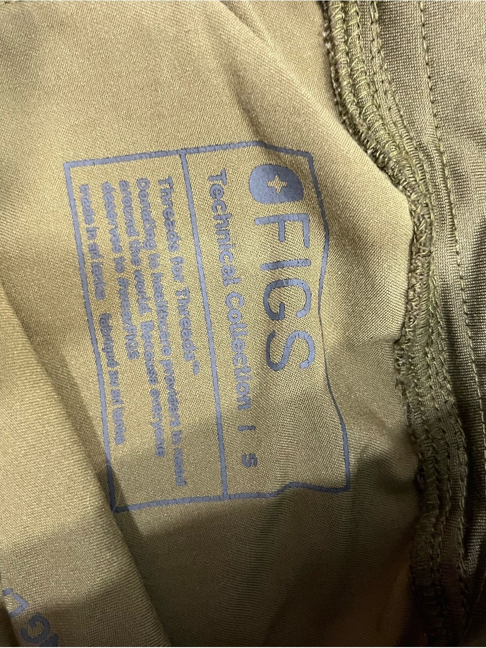 FIGS Olive Zamora Scrub Pants - Picture 2 of 3